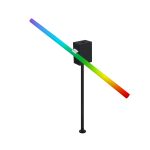 corlorful 360 rotation led tube