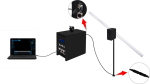 1m 360 Degree Rotation DMX Control System 3D LED Pixel Tube Lights for Stage, Club, and Exhibition Hall Lighting - Image 4