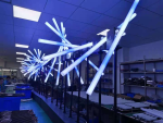1m 360 Degree Rotation DMX Control System 3D LED Pixel Tube Lights for Stage, Club, and Exhibition Hall Lighting - Image 5